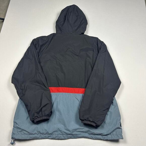 Y2K Nike Grey and Red Windbreaker Jacket - Picture 3 of 6